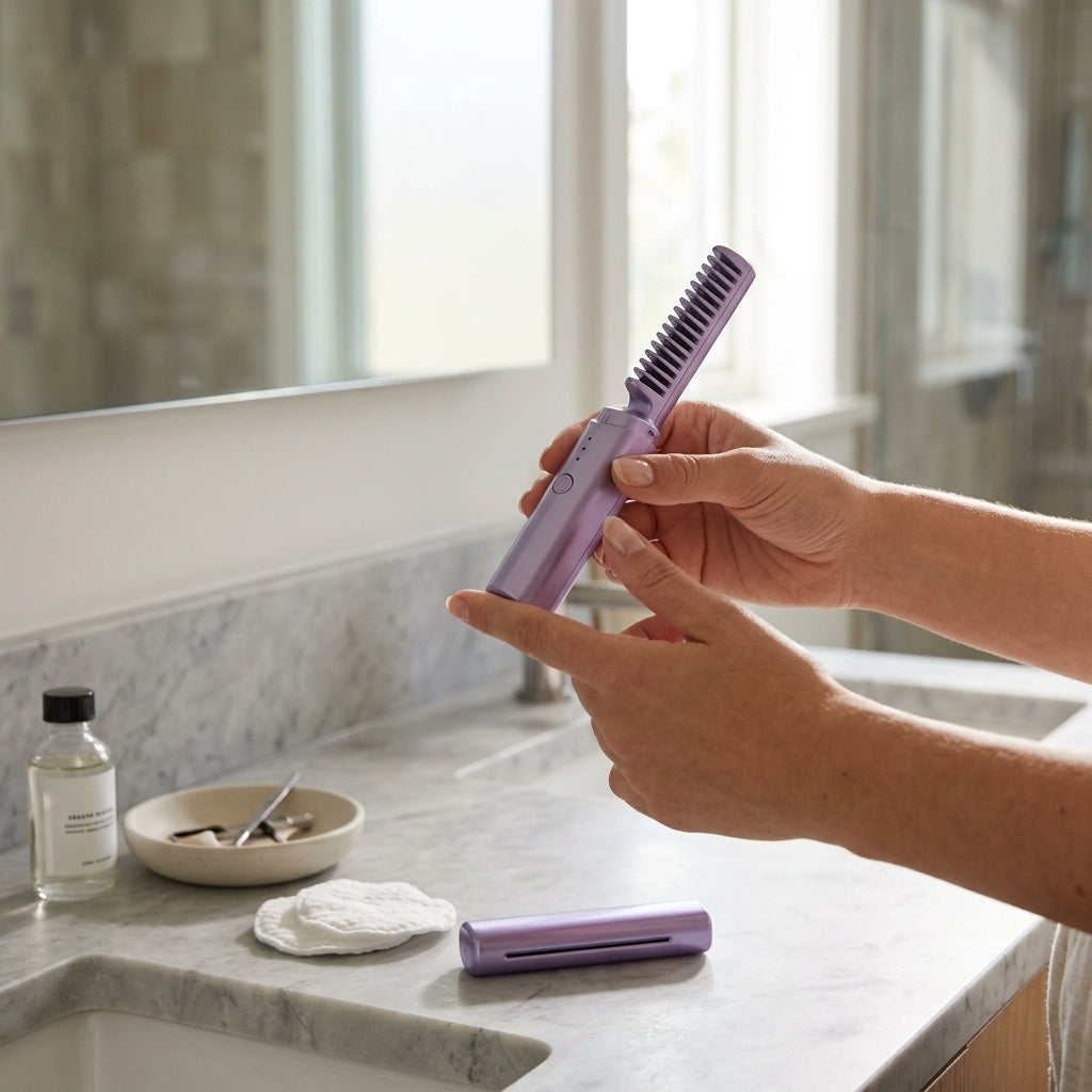 Meneflix Portable Mini hair steaightener